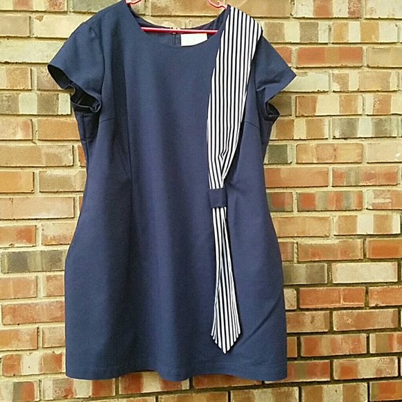 Modcloth nautical inspired dress NWOT