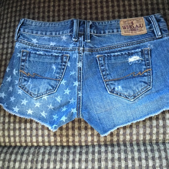 Jean shorts with stars - Picture 2 of 2