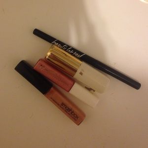 Lip bundle Smashbox lip enhancing gloss nude