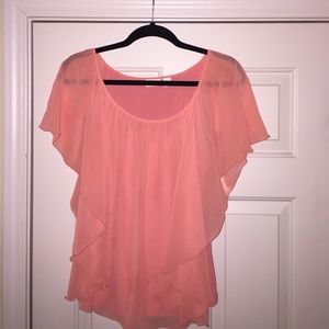 Cute sheer, flowy top
