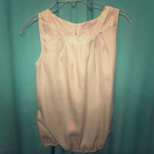 Cream shabby sheek blouse