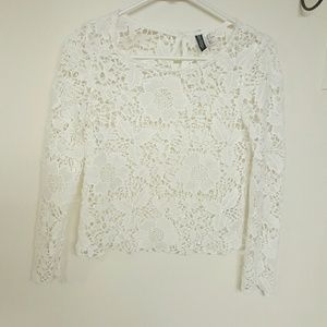 Lace h&m Top