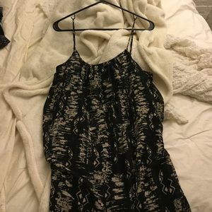 Tribal print maxi dress