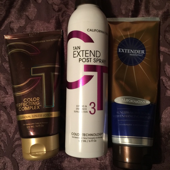 Salon self tanning products