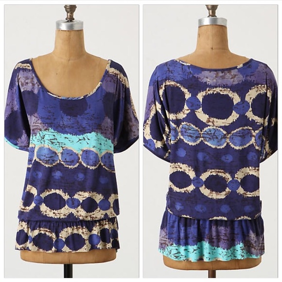 Anthropologie Under the Blue Top
