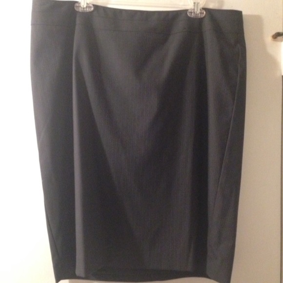 Gray pin stripe skirt. Worn one time.