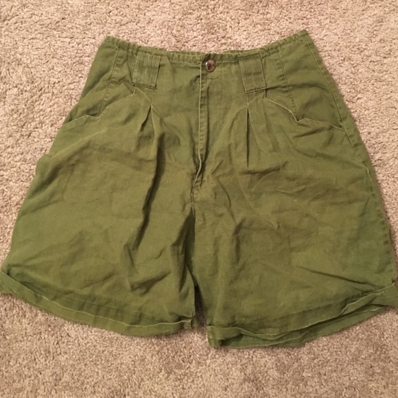High waisted shorts