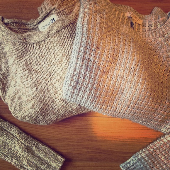 B U N D L E👭F21 sweaters