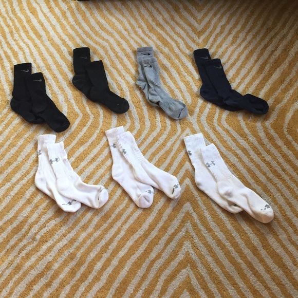 Nike And Under Armour Crew Sock Bundle (7)