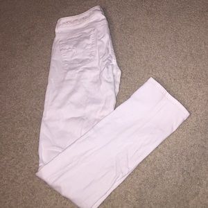 American eagle white skinny jeans