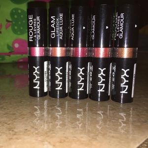 FLASH SALE!!!!! NYX lipsticks