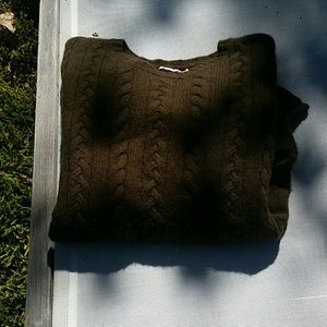 Calypso st barth cashmere cable knit sweater