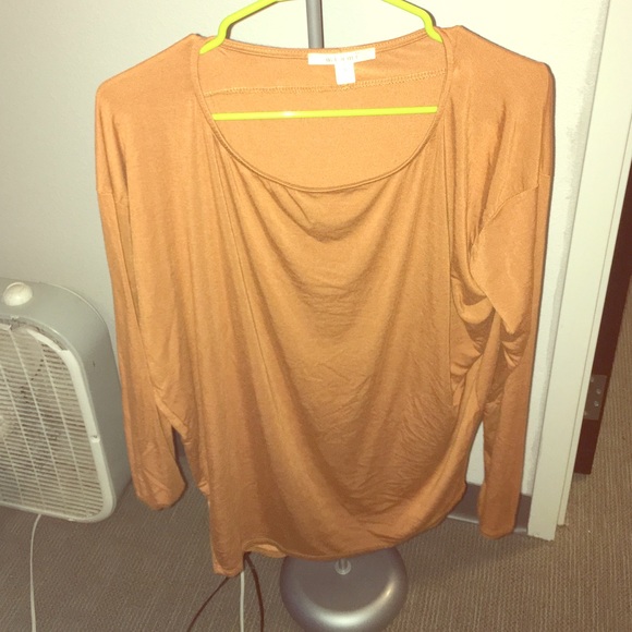 Francesca's mustard tunic top