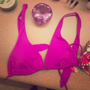 2 triangle bathing suit tops Victoria's Secret