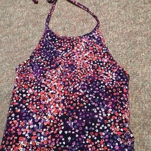 Floral crop top