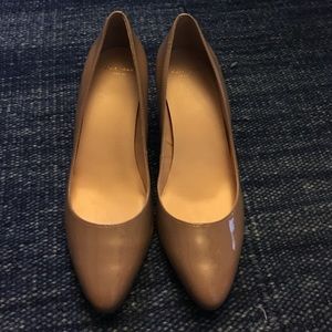 Cole Haan Nude Wedges