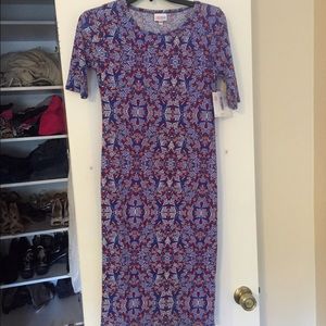 XS LuLaRoe Julia Dress NWT