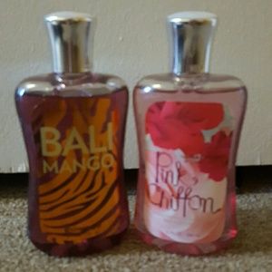 Bath and body works body washes