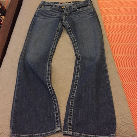 Big star Remy low rise boot cut jeans