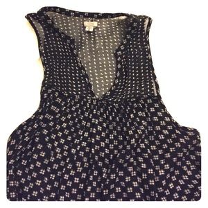 Black flowy mini dress