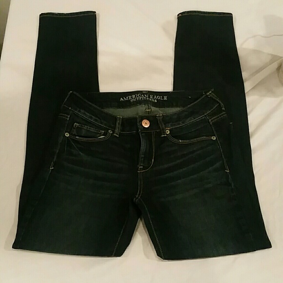 ❌SOLD❌ American Eagle dark skinny jeans - Picture 1 of 4