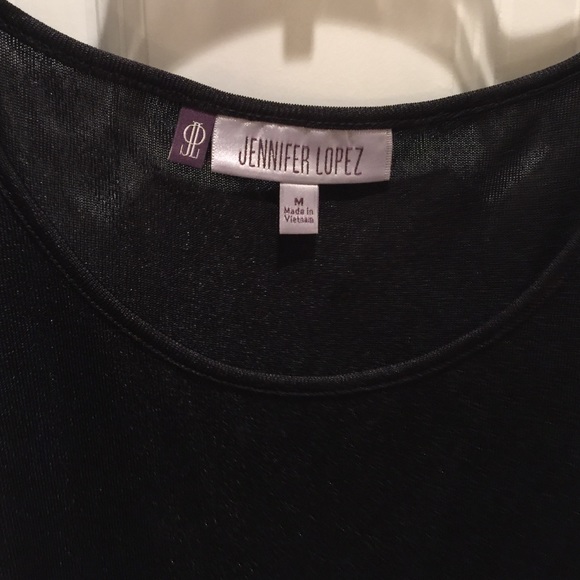 Jlo peekaboo shoulder top