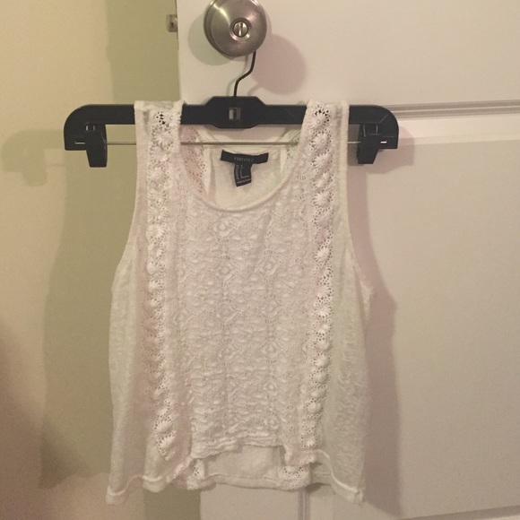 Crochet Flower Tank Top