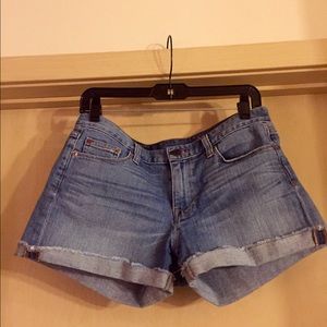 J.Crew Frayed Denim Shorts