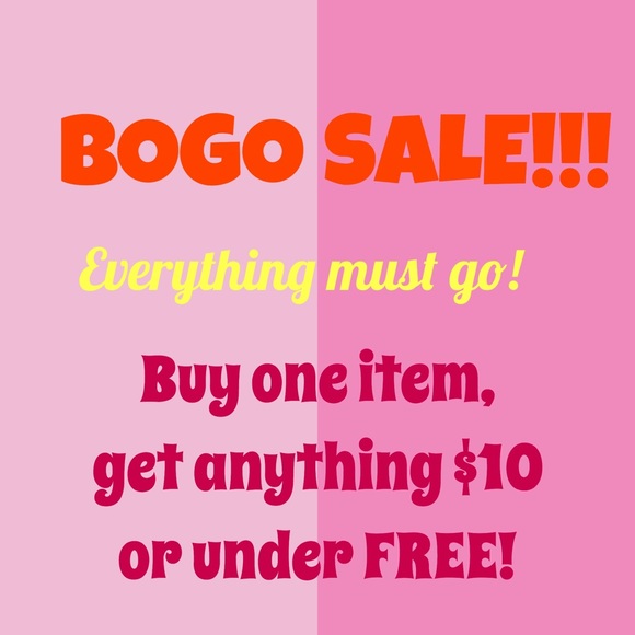 BOGO SALE!