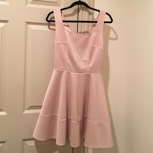 light pink lulus dress
