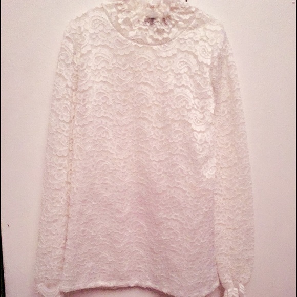 Ruffled Long Sleeve Shirt