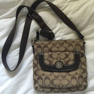 💕MAKE AN OFFER💕 Brown Crossbody Coach Purse