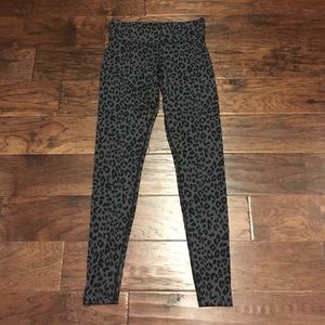 Pink by Victoria secrete leopard yoga pants XS