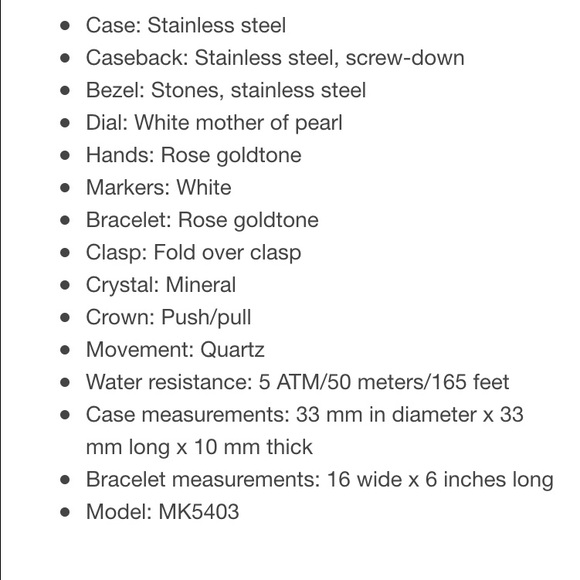 ADDITIONAL PHOTOS: Michael Kors M5403 - Picture 4 of 4