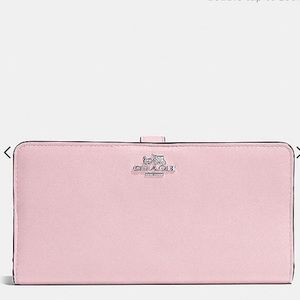 Light Pink Coach Wallet