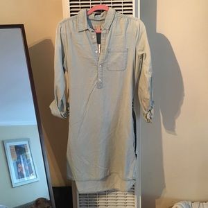 Michael Kors blue jean dress.