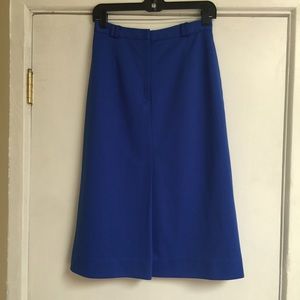 Givenchy Sport Midi high waist skirt blue size S