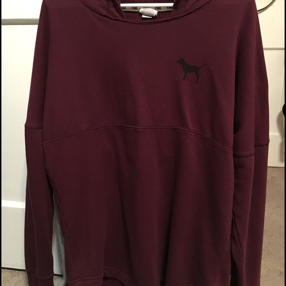 Super cute tunic style PINK hoodie