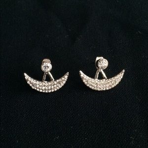 Crescent earrings