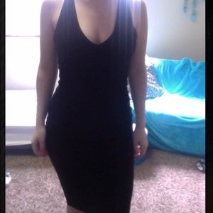 Black Midi Dress from Forever 21