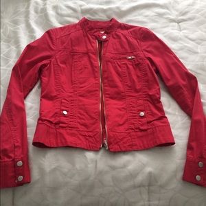 Red Forever 21 Spring Jacket