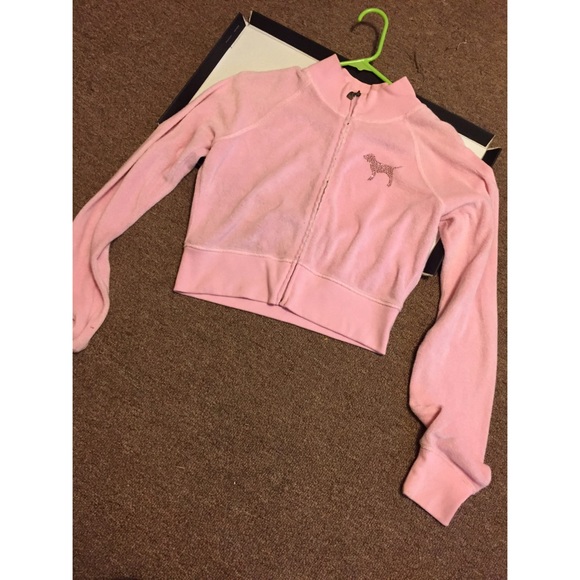Pink Victoria Secret zip up