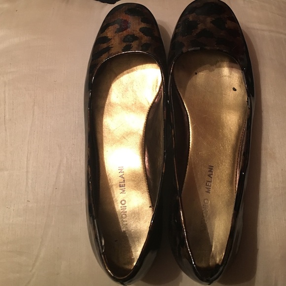 Leopard print Antonio Melani flats