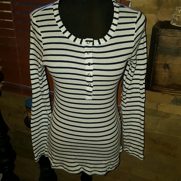 Splendid LS Thermal Button Front Shirt