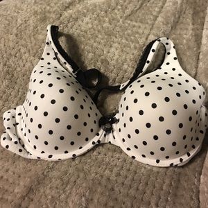 VS "Body by Victoria" polka dot bra.