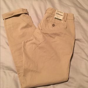 Boyfriend khaki pants