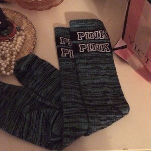 Vs PINK knee high socks, NWOT