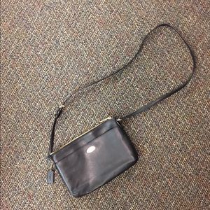 Small Black Coach Crossbody Purse
