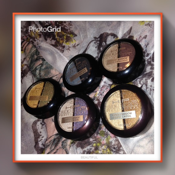 NIP 5 piece eye shadow bundle