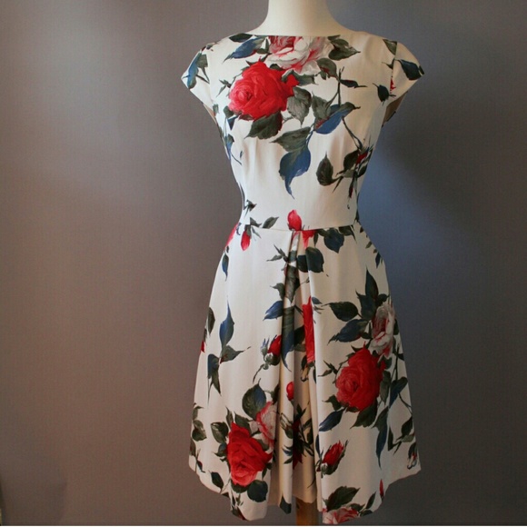 ABS Allen Schwartz Dresses & Skirts - ABS ALLEN SCHWARTZ Floral fit and flare dress